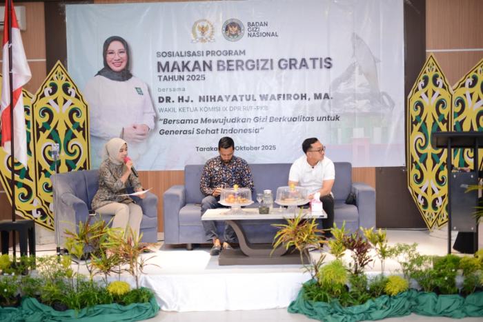 Pemerintah Tegaskan Komitmen Bangun Generasi Sehat Lewat Program Makan Bergizi Gratis di Tarakan