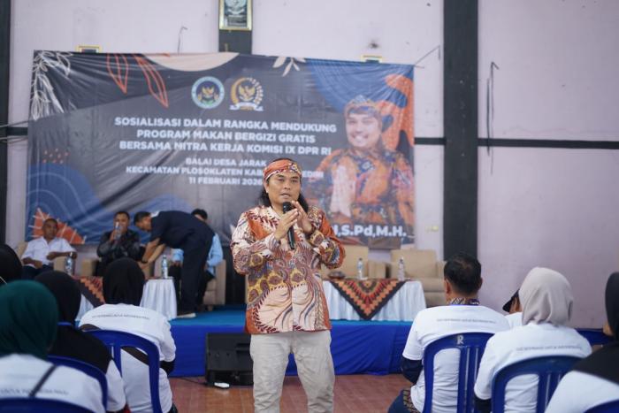 Disambut Antusiasme Warga, Sosialisasi Program Makan Bergizi Gratis Hadir di Desa Jarak Kediri