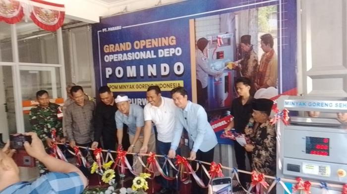 Pengusaha Asal Kuningan Resmikan Depo POMINDO Pertama di Purwakarta, Permudah Akses Minyak Goreng